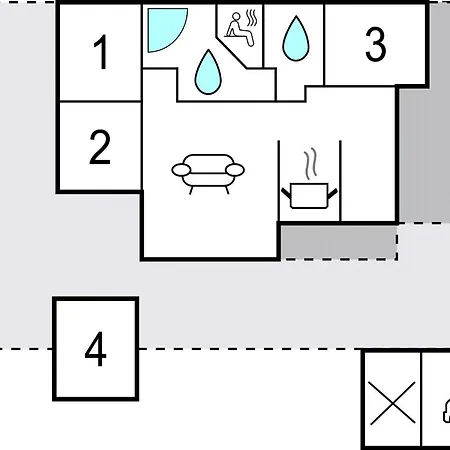 펜션 Brombaervangen Ii